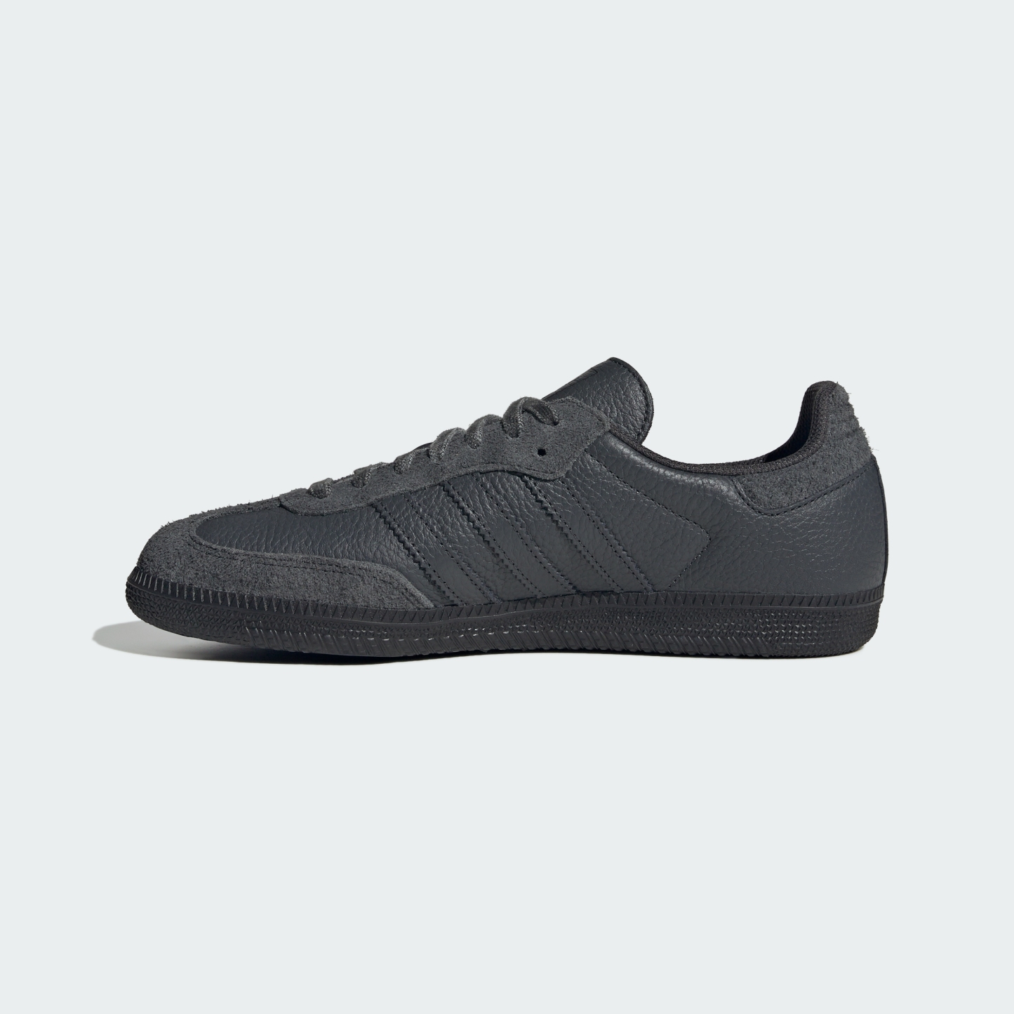 adidas SAMBA OG SHOES - Carbon / Carbon / Core Black - View 7