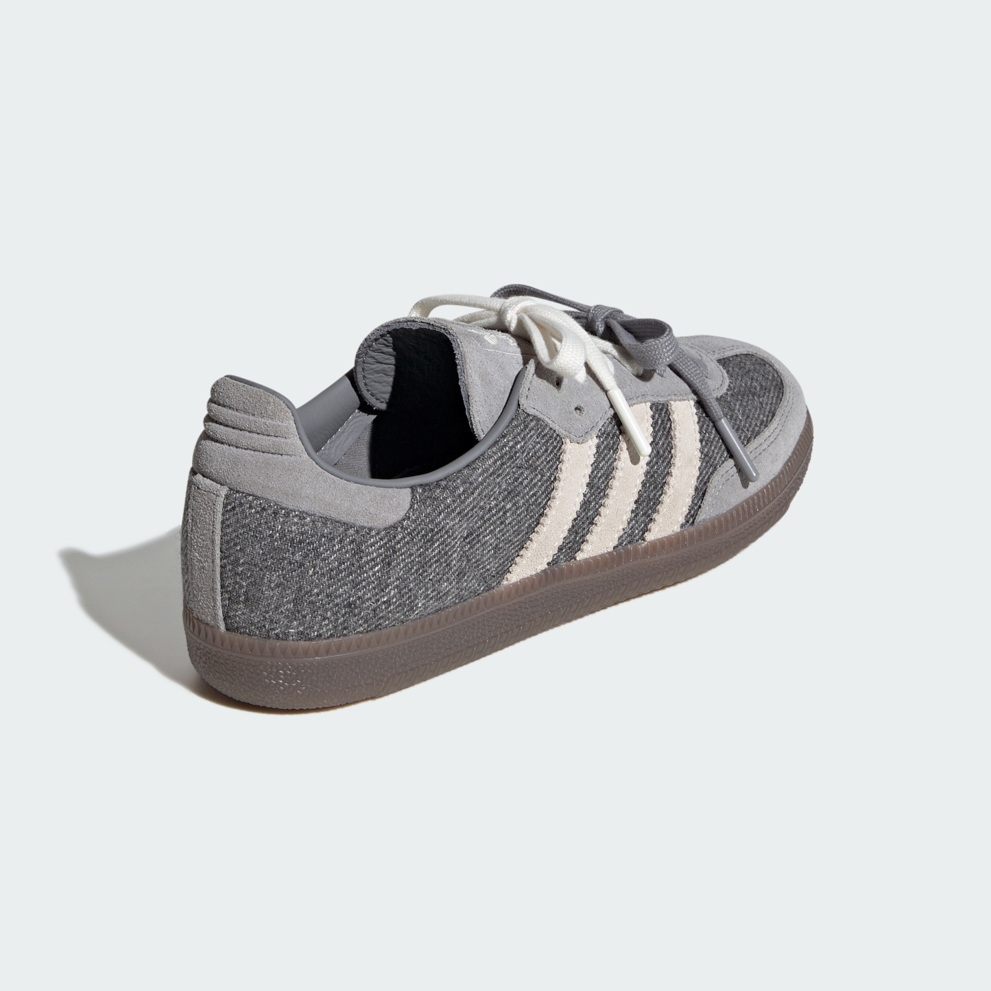 adidas SAMBA OG SHOES - Grey Three / Off White / Gum - View 7