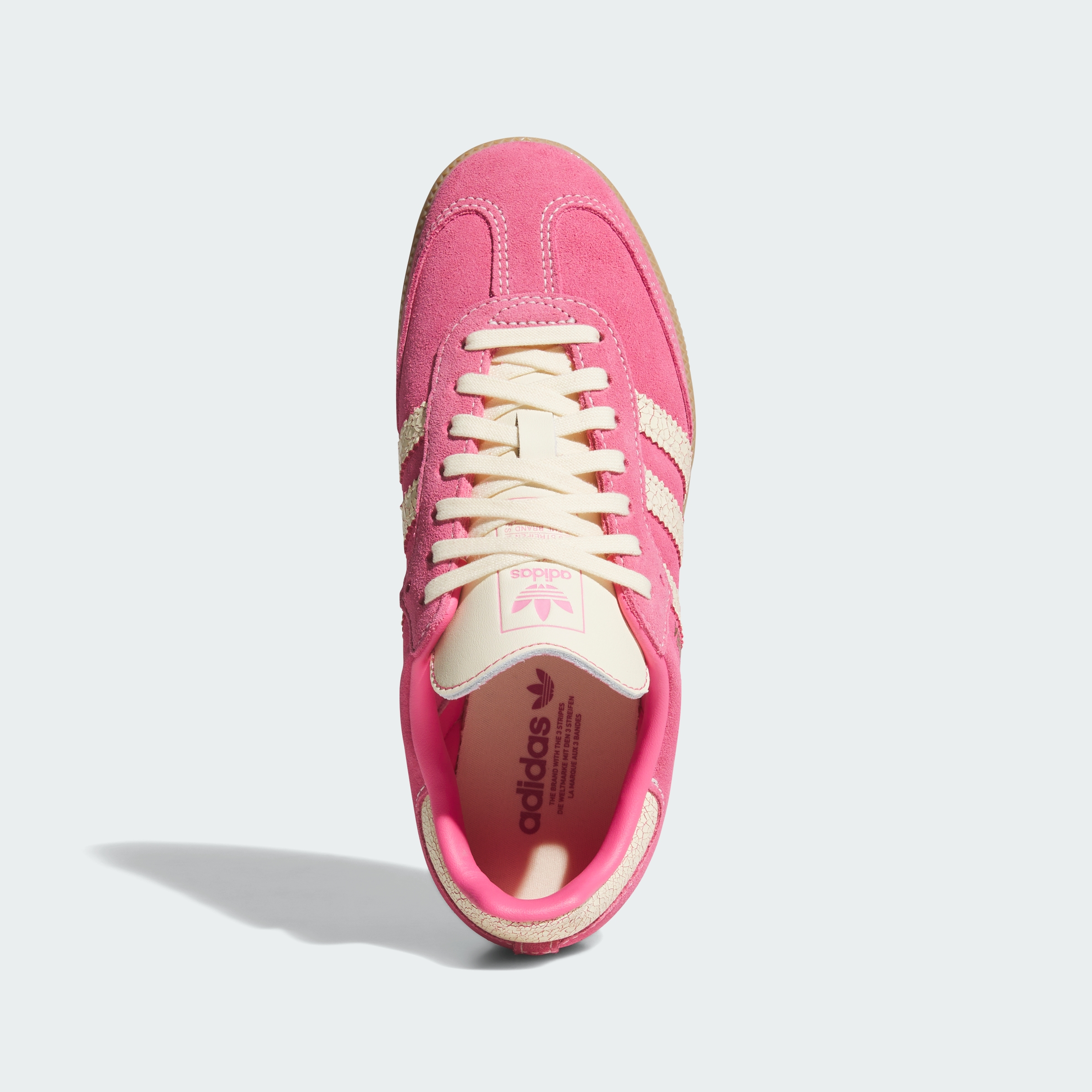adidas SAMBA OG SHOES - Pink Fusion / Warm Vanilla / Gum - View 2