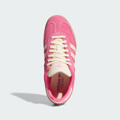 adidas SAMBA OG SHOES - Pink Fusion / Warm Vanilla / Gum - View 2