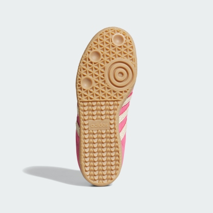 adidas SAMBA OG SHOES - Pink Fusion / Warm Vanilla / Gum - View 4