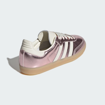 adidas SAMBA OG SHOES - Wonder Quartz / Off White / Gum - View 6