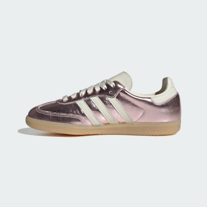 adidas SAMBA OG SHOES - Wonder Quartz / Off White / Gum - View 7
