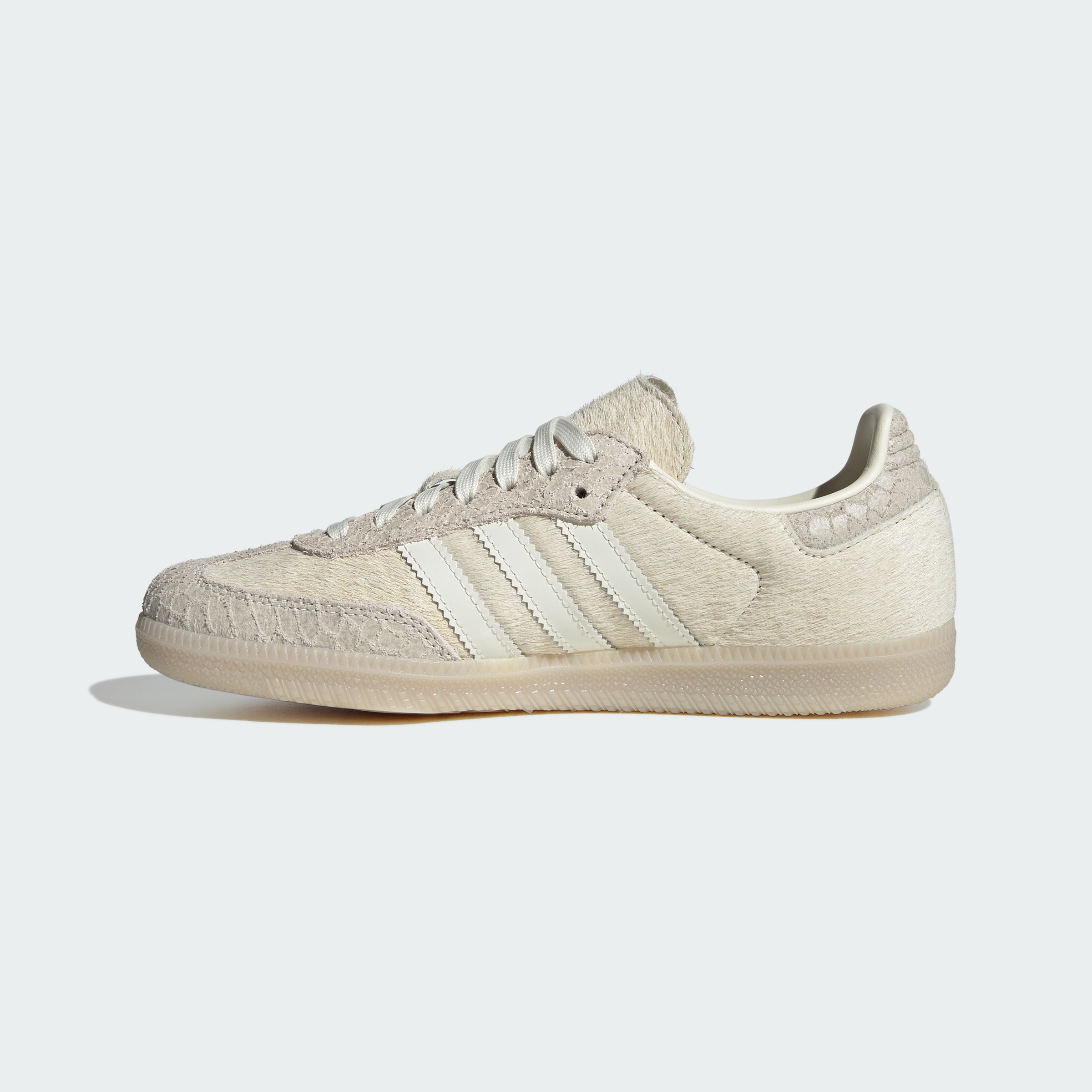adidas SAMBA OG SHOES - Off White / Off White / Crystal Linen - View 7