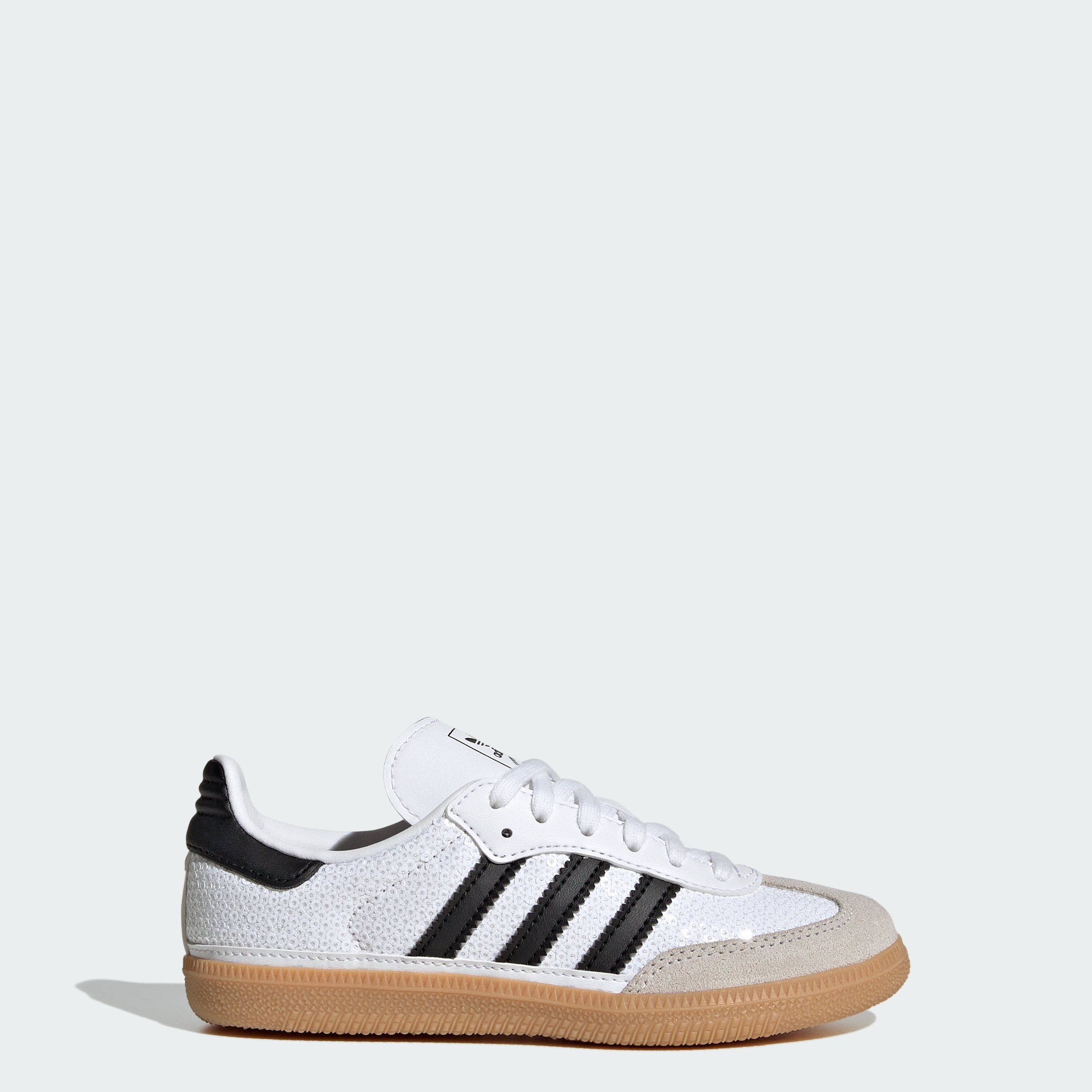 adidas SAMBA OG SHOES - Cloud White / Core Black / Grey One - View 1