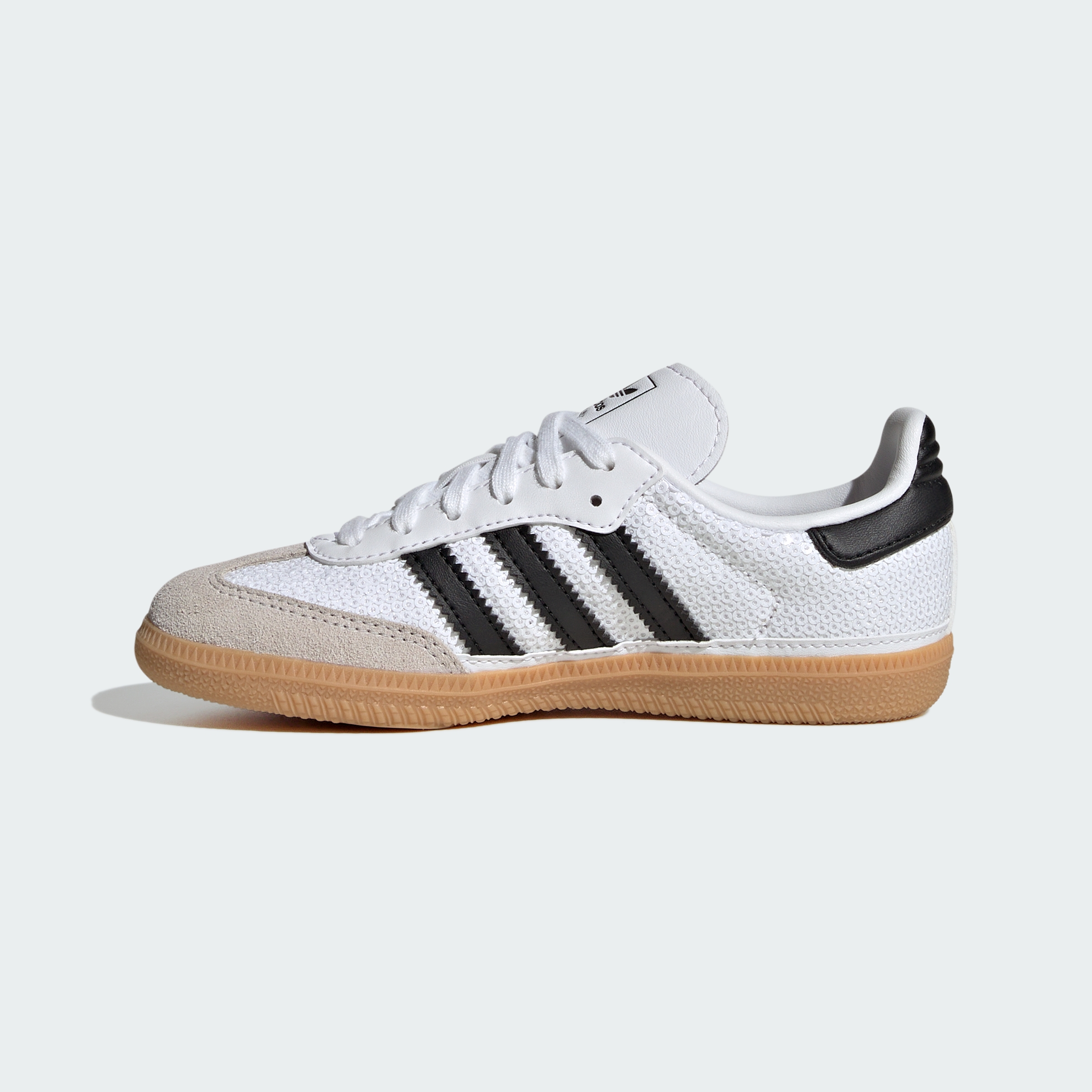 adidas SAMBA OG SHOES - Cloud White / Core Black / Grey One - View 7