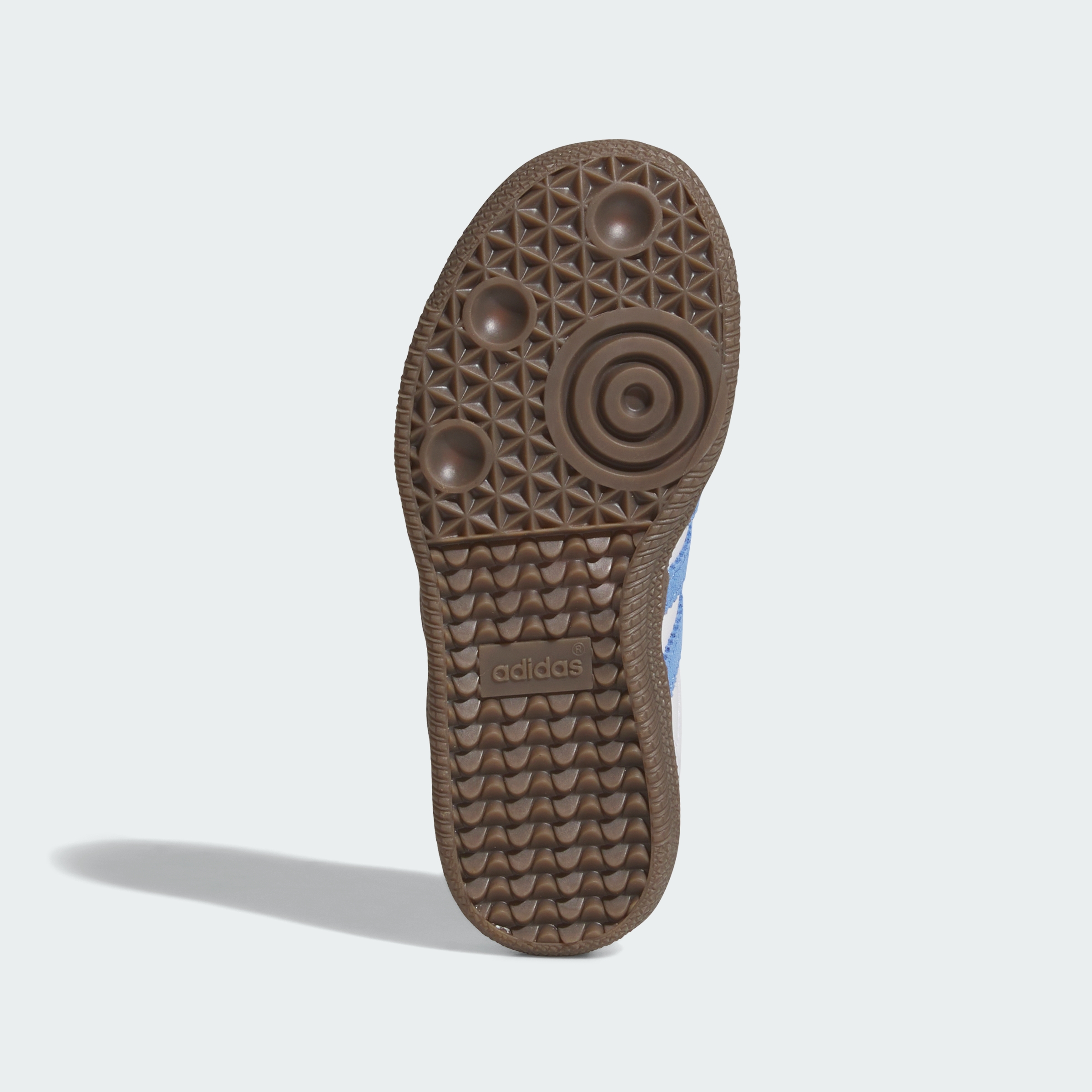 adidas SAMBA OG SHOES - Cloud White / Blue Fusion / Gum - View 4