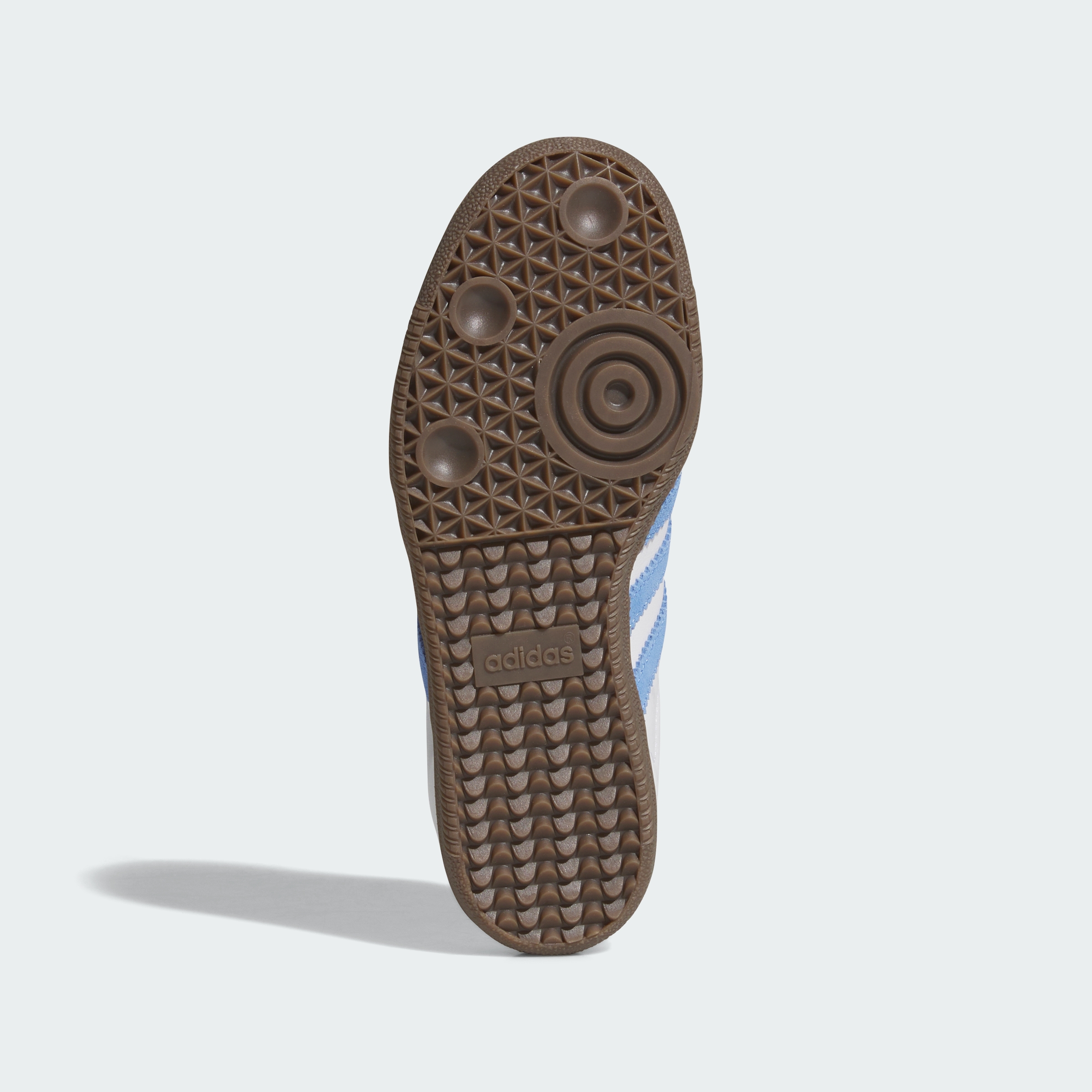 adidas SAMBA OG SHOES - Cloud White / Blue Fusion / Gum - View 4