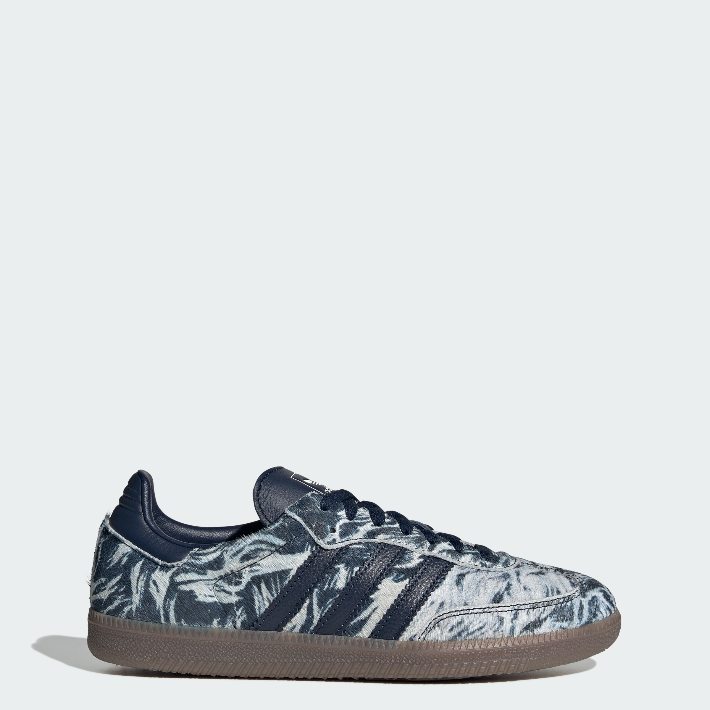 adidas SAMBA SHOES - Night Indigo / Night Indigo / Off White - View 1