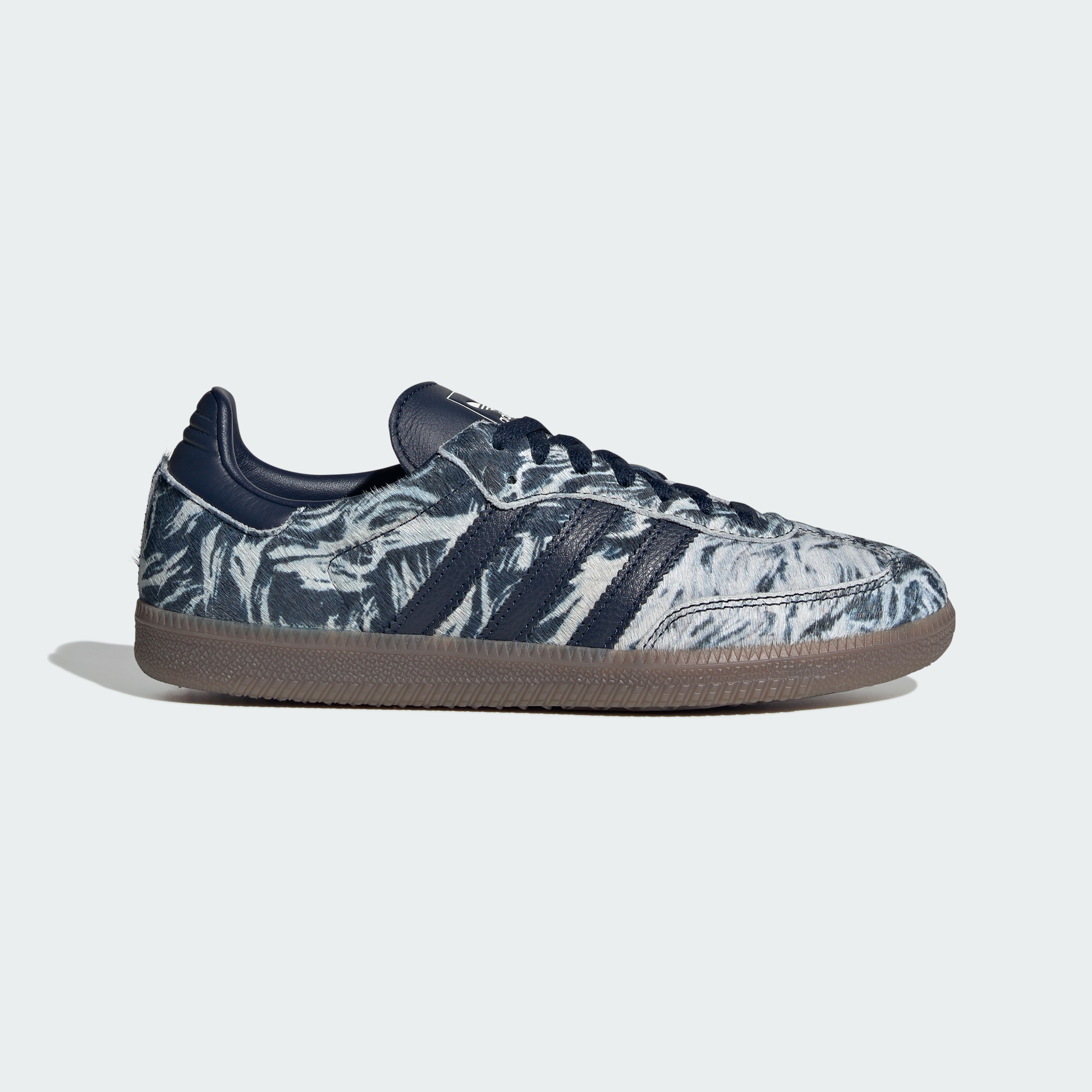 adidas SAMBA SHOES - Night Indigo / Night Indigo / Off White - View 3