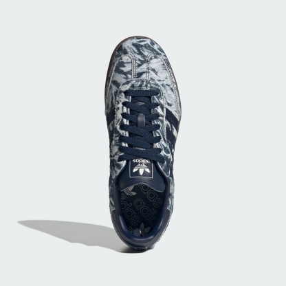 adidas SAMBA SHOES - Night Indigo / Night Indigo / Off White - View 4