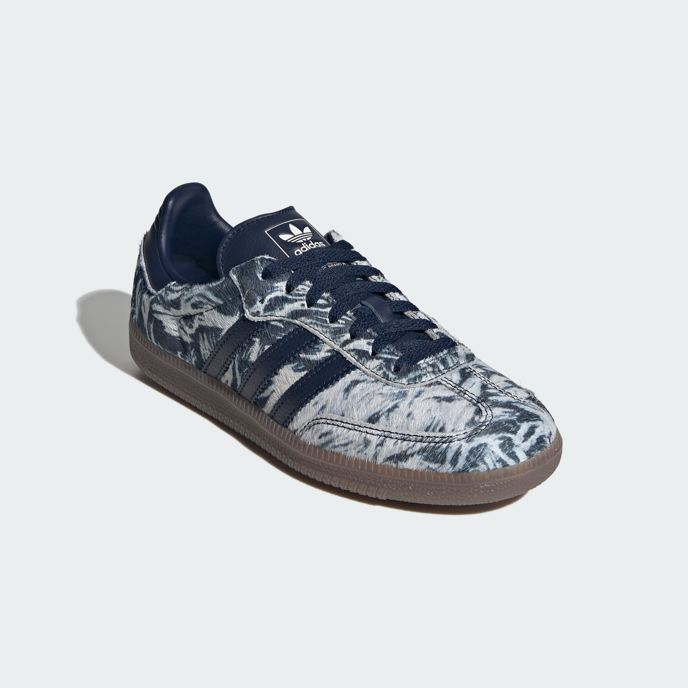 adidas SAMBA SHOES - Night Indigo / Night Indigo / Off White - View 6