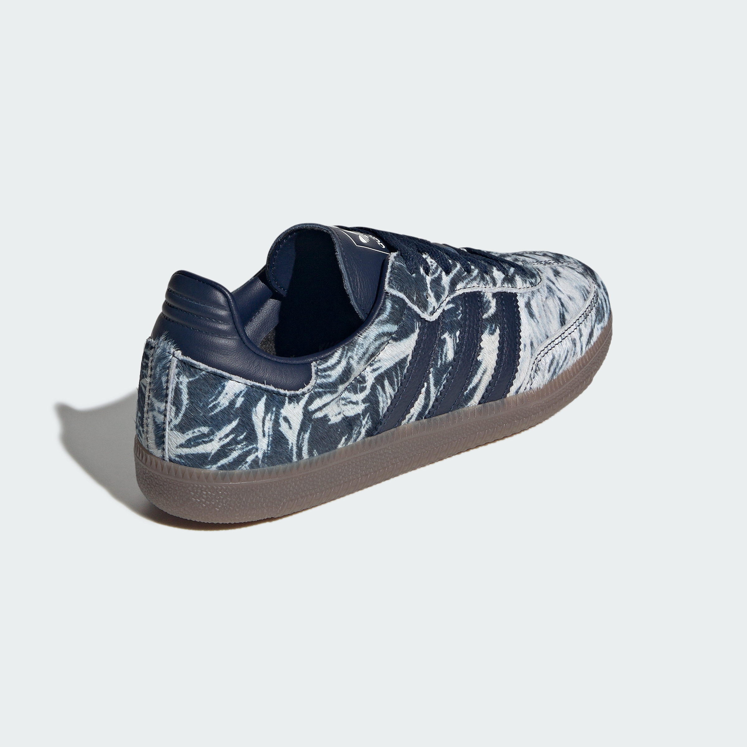 adidas SAMBA SHOES - Night Indigo / Night Indigo / Off White - View 7