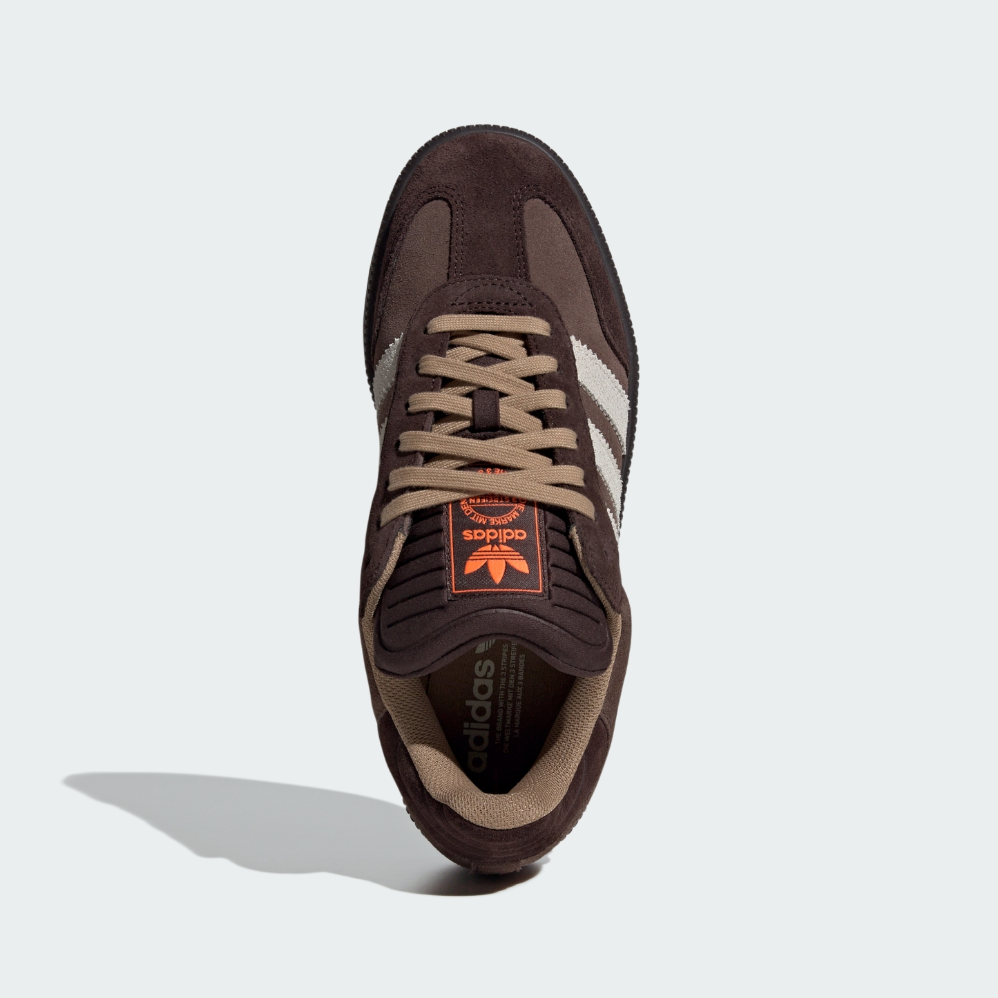 adidas SAMBA XLG SHOES - Brown / Alumina / Aurora Coffee - View 2