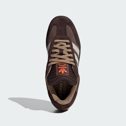 adidas SAMBA XLG SHOES - Brown / Alumina / Aurora Coffee - View 2