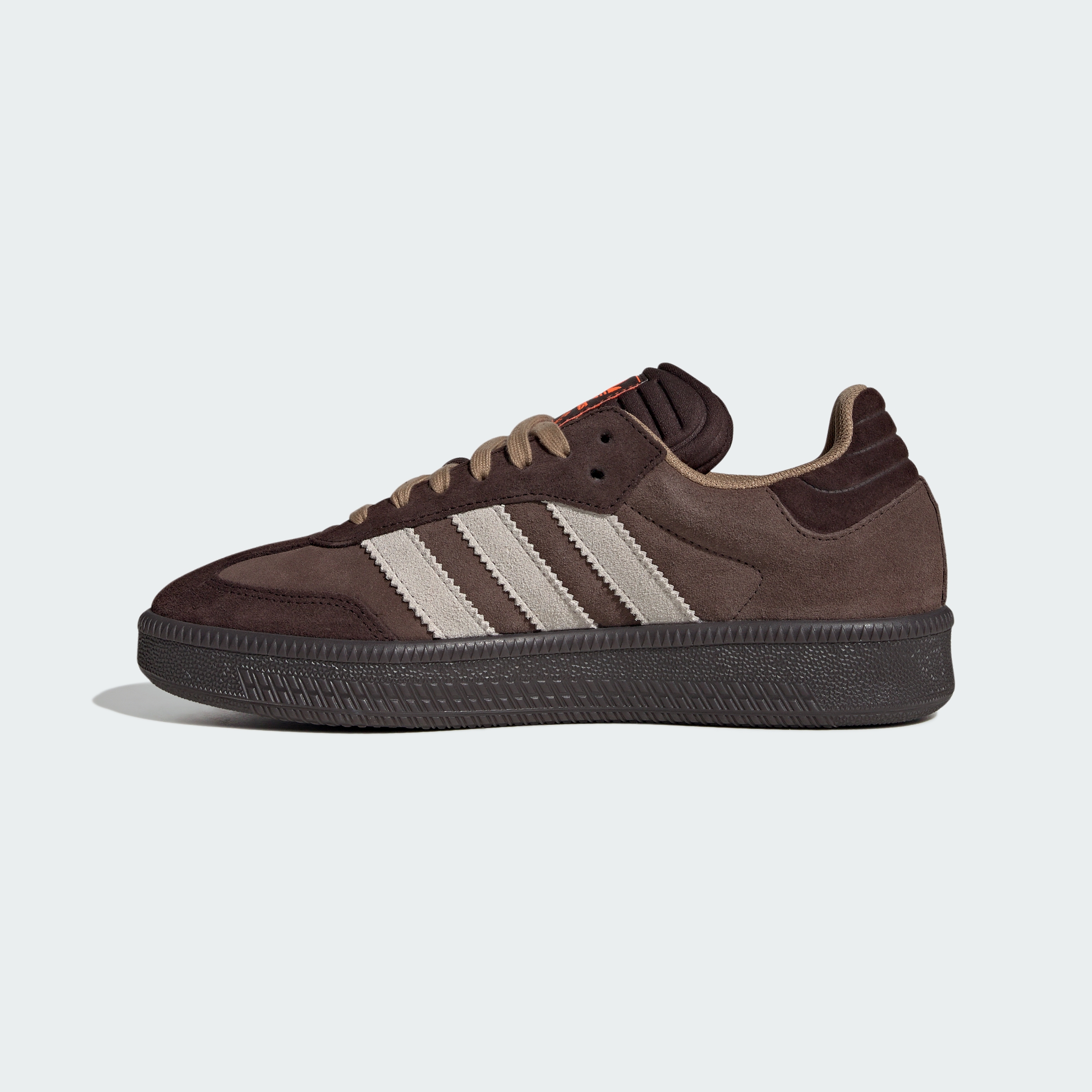 adidas SAMBA XLG SHOES - Brown / Alumina / Aurora Coffee - View 7