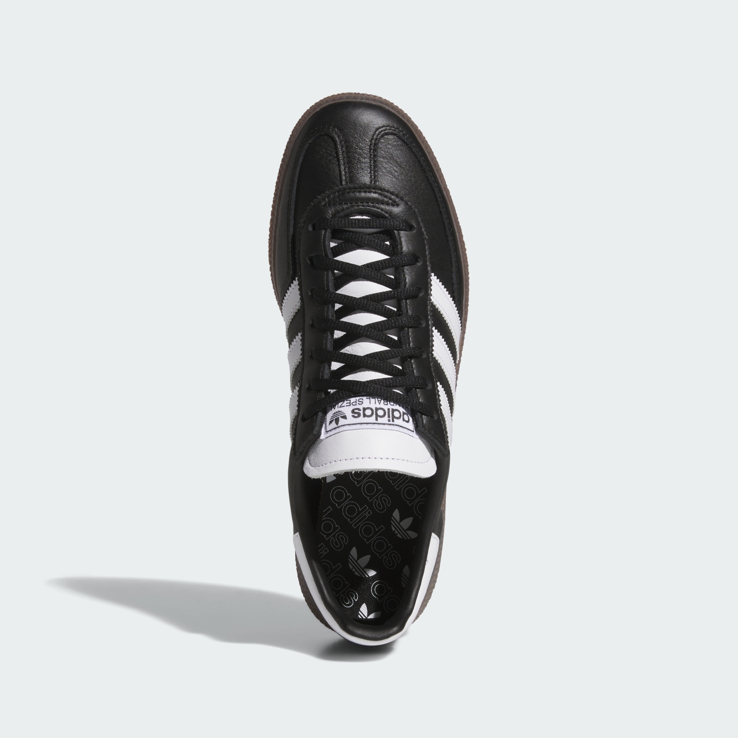 adidas SPEZIAL SPIKELESS GOLF SHOES - Core Black / Cloud White / Gum - View 2