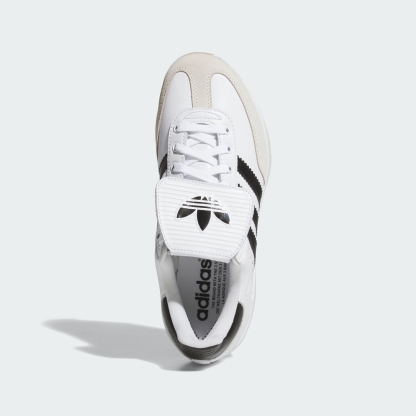 adidas Samba Baseball Cleat - Cloud White / Core Black / Gum - View 2