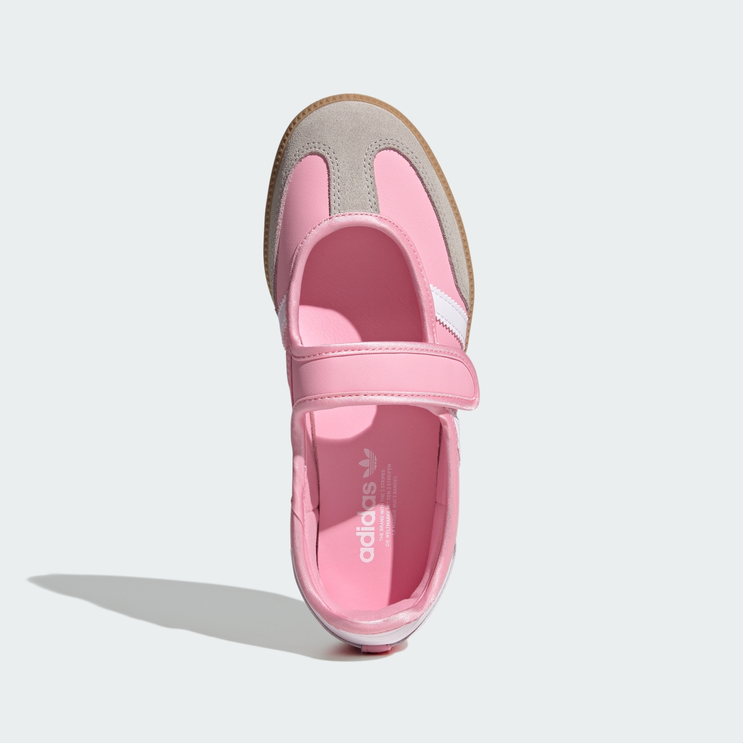 adidas Samba Jane Shoes Kids - Light Pink / Cloud White / Gum - View 2
