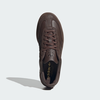 adidas Samba LX Freizeit Shoes - Brown / Brown / Gum - View 2