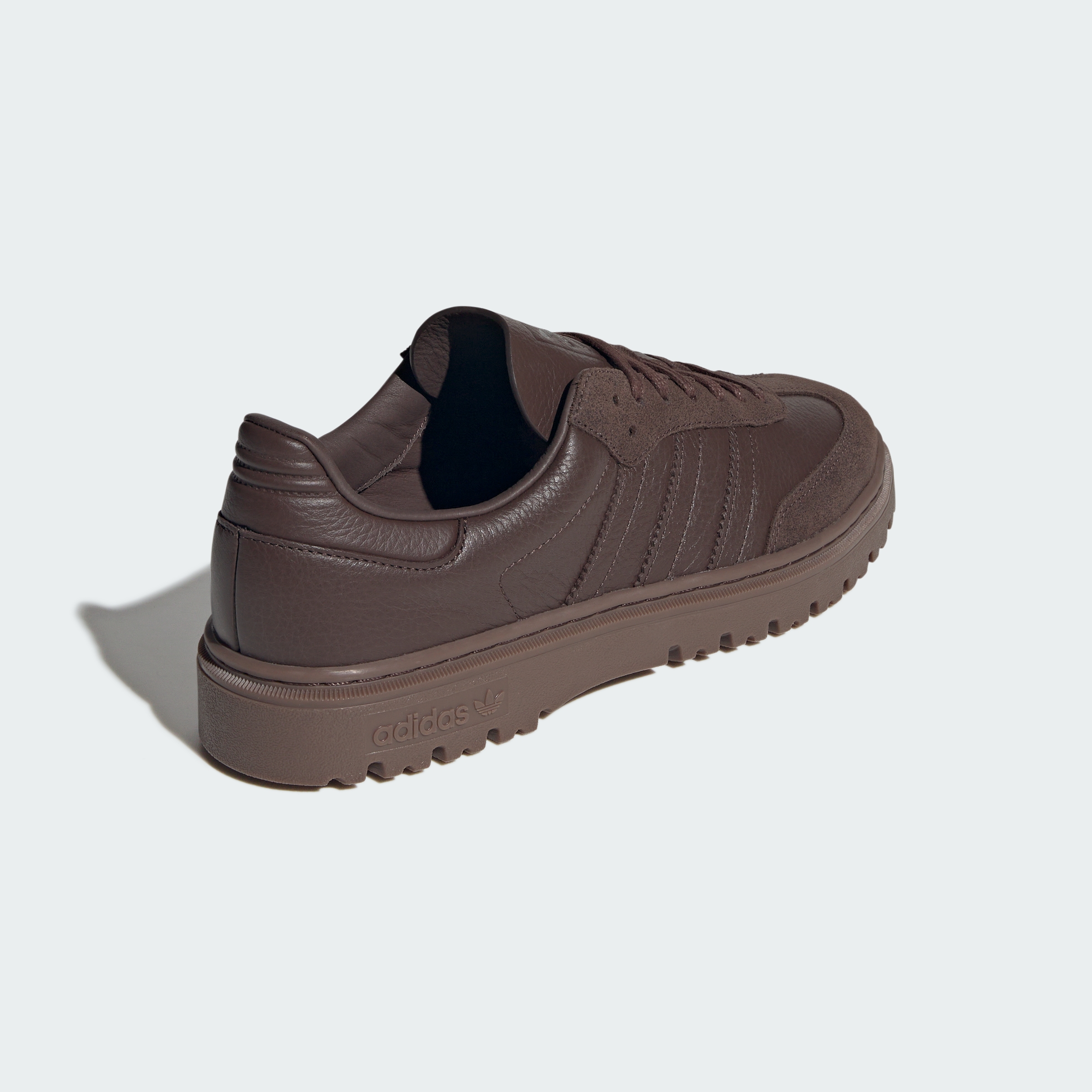 adidas Samba LX Freizeit Shoes - Brown / Brown / Gum - View 6