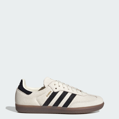 adidas SAMBA OG SHOES - Cloud White / Core Black / Gum (KJ7435) - View 1