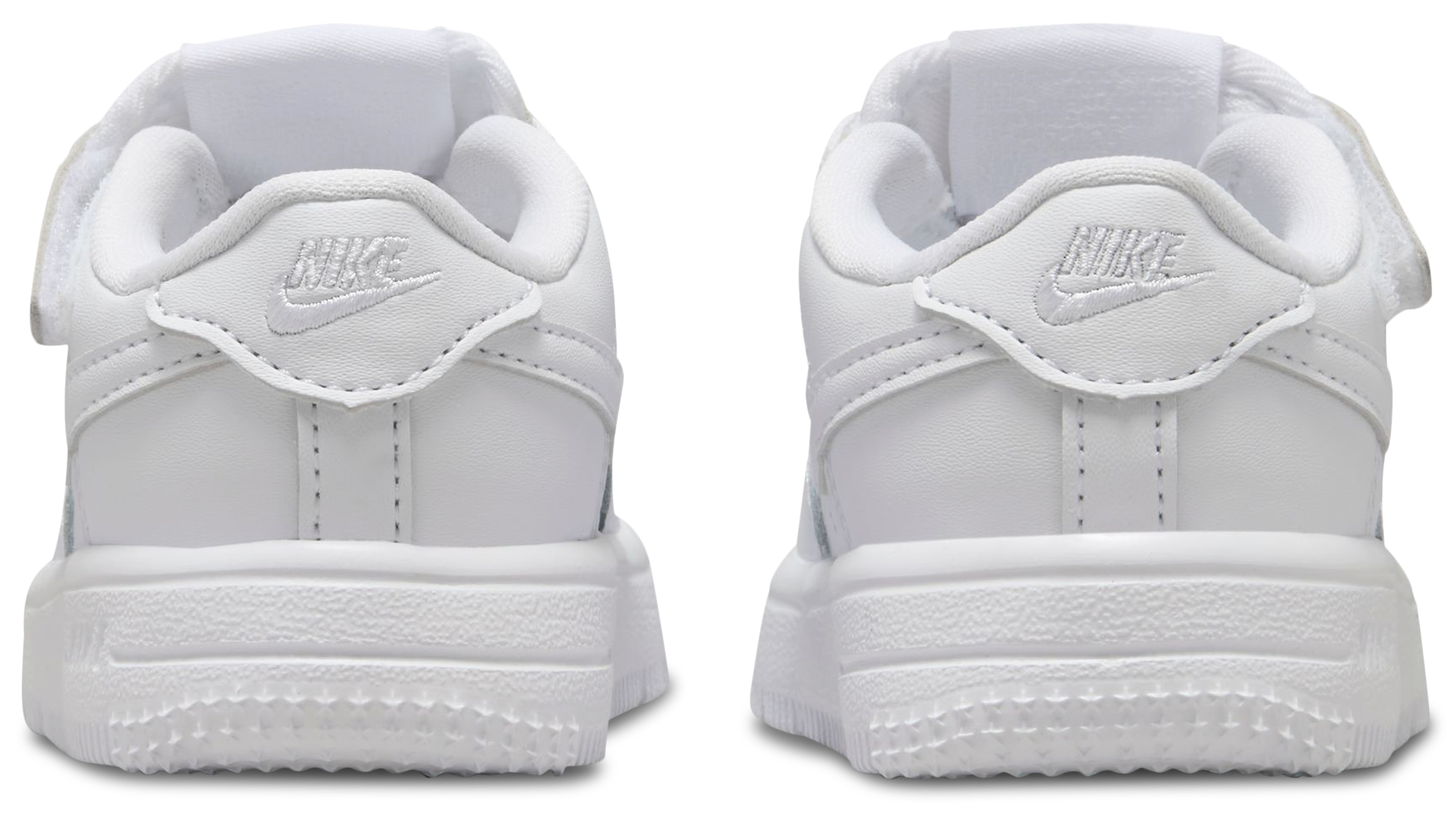 Nike Air Force 1 童款 - White/White - Image 3