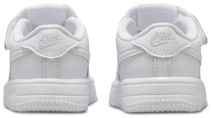 Nike Air Force 1 童款 - White/White - Image 3