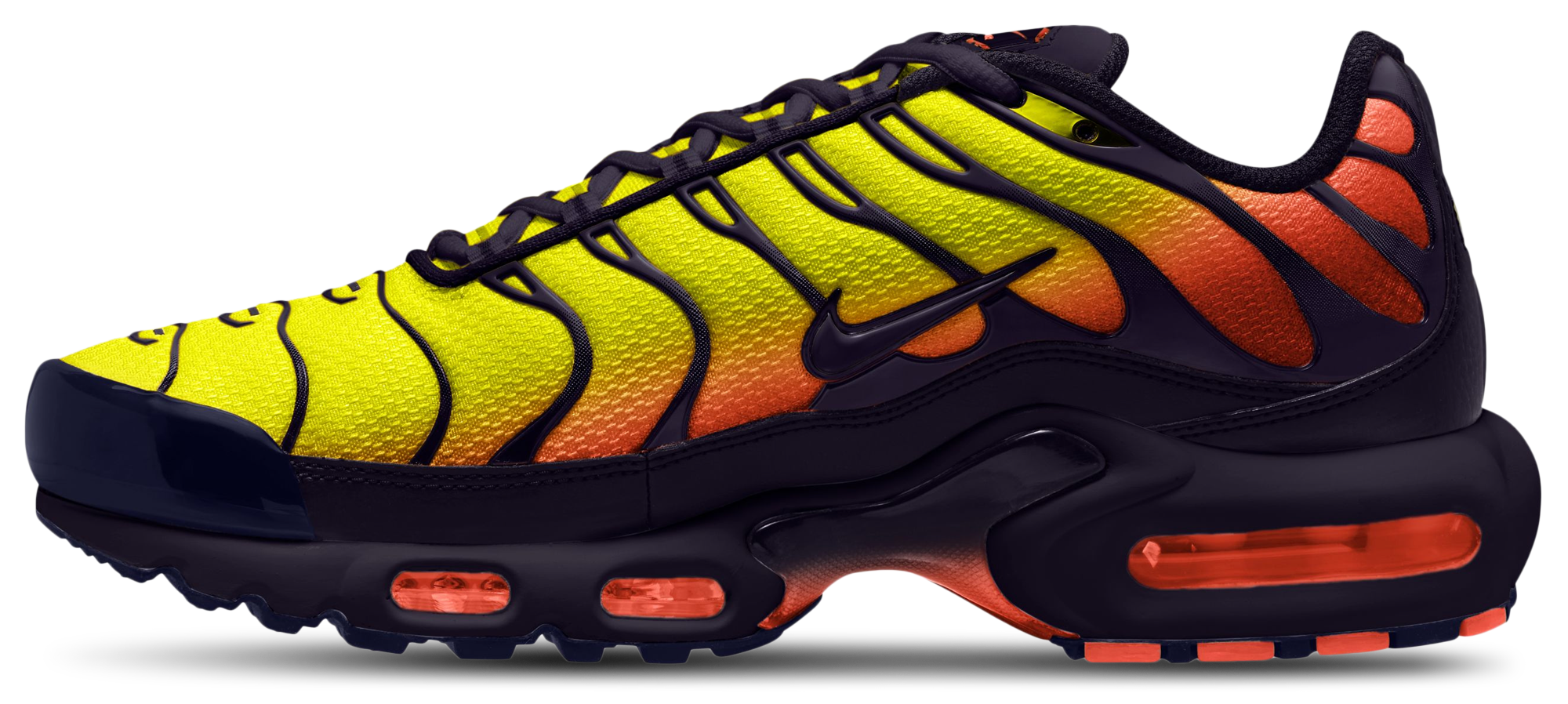 Nike Air Max Plus - Blackened Blue/Lemon Venom - Image 2