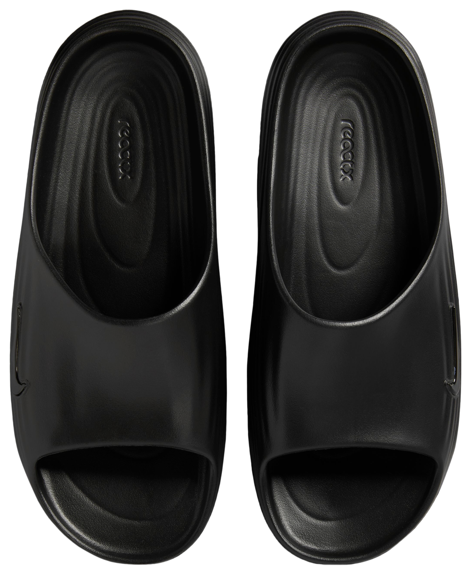 Nike Reactx Rejuven8 Slides - Black/Black - Image 3