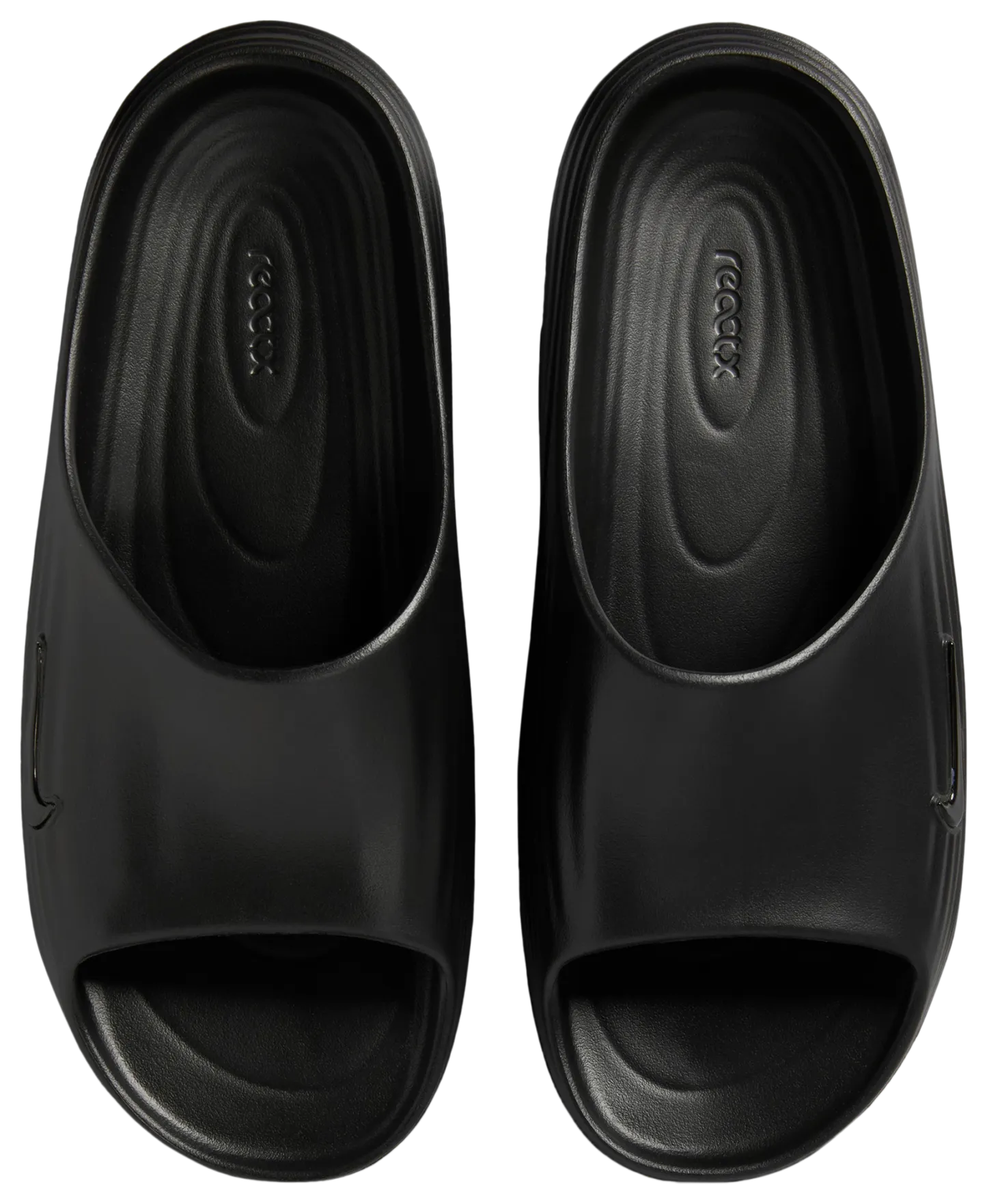 Nike Reactx Rejuven8 Slides - Black/Black - Image 3
