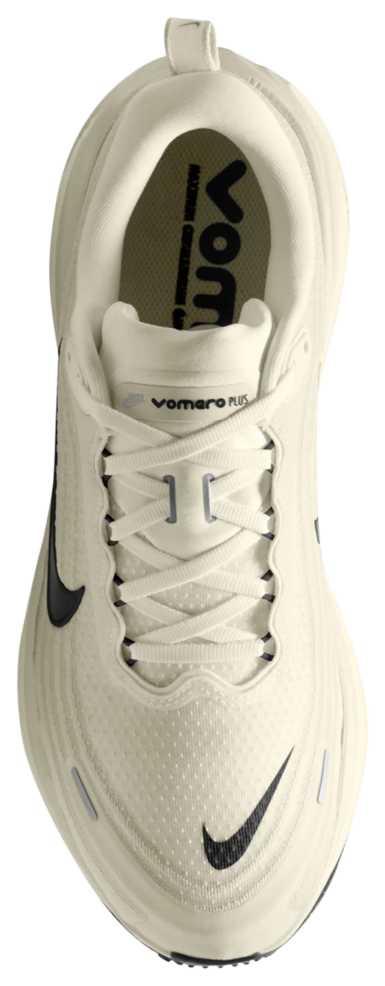 Nike Vomero Plus - White/White/Black - Image 3