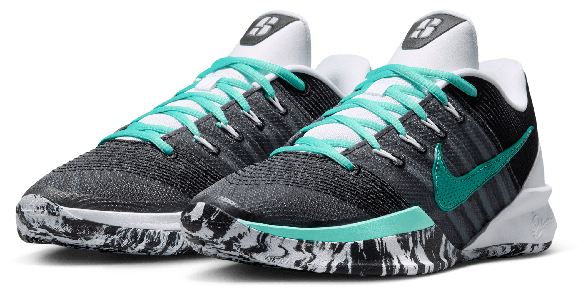 Nike Sabrina 3 - Black/Mint/White - Image 6