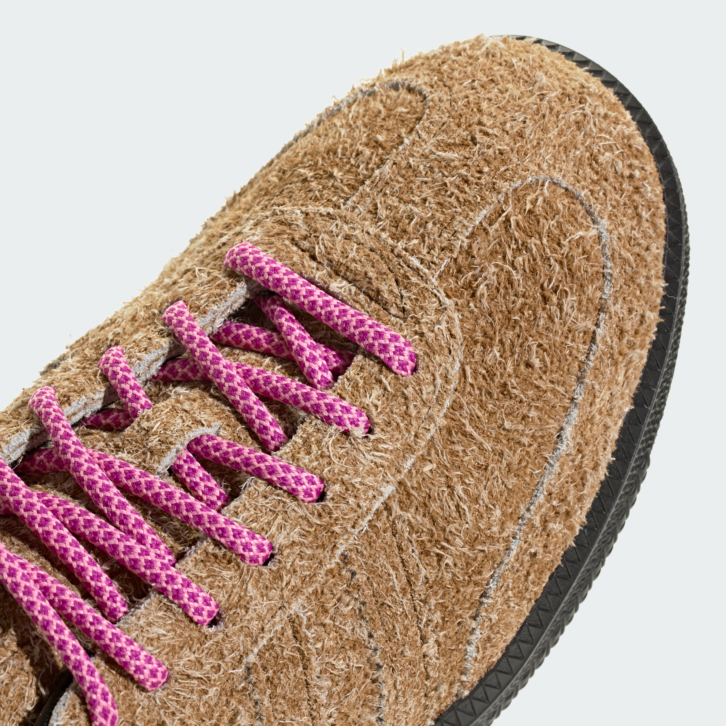 adidas SAMBA OG SHOES - Mesa / Sonic Fuchsia / Core Black - View 9
