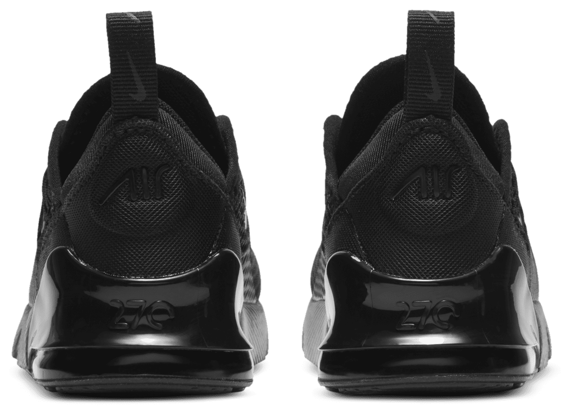 Nike Air Max 270 童款 - Black/Black - Image 3