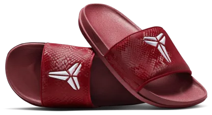 Nike Kobe Off Court Slides - White/Team Red - Image 5