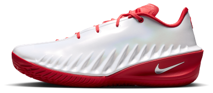 Nike G.T. Cut 4 TB - Metallic Silver/White/University Red - Image 2