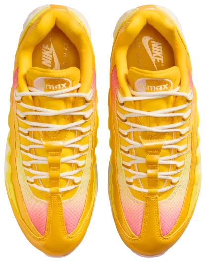 Nike Air Max 95 Big Bubble - Univ Gold/Coconut Milk/Pink Foam - Image 4