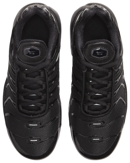Nike Air Max Plus 童款 - Black/Black/Black - Image 4