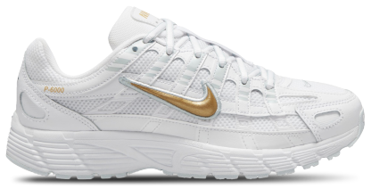Nike P-6000 童款 - White/Metallic Gold - Image 1