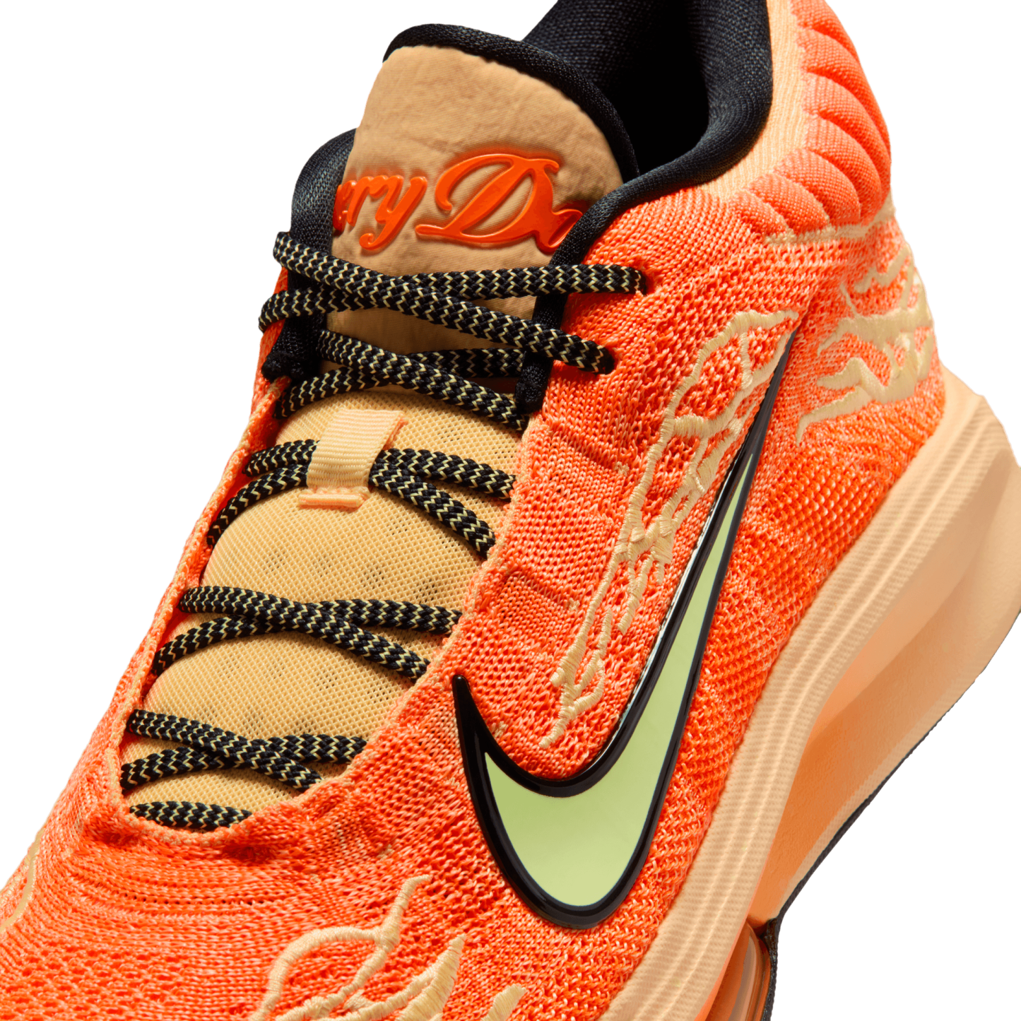 Nike G.T. Hustle 3 - Barely Volt/Melon Tint/Black - Image 7