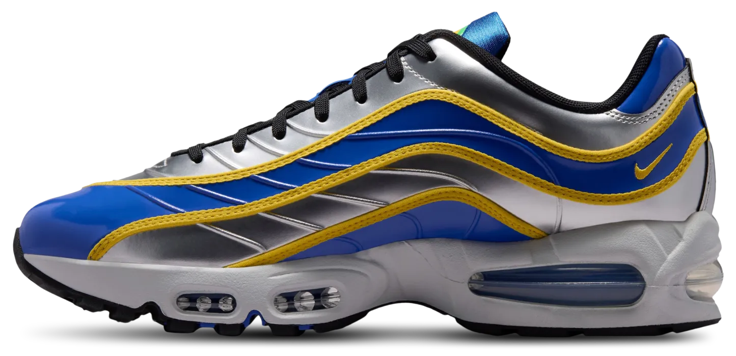 Nike Air Max Joga Bonito - Silver/Blue/Yellow - Image 2