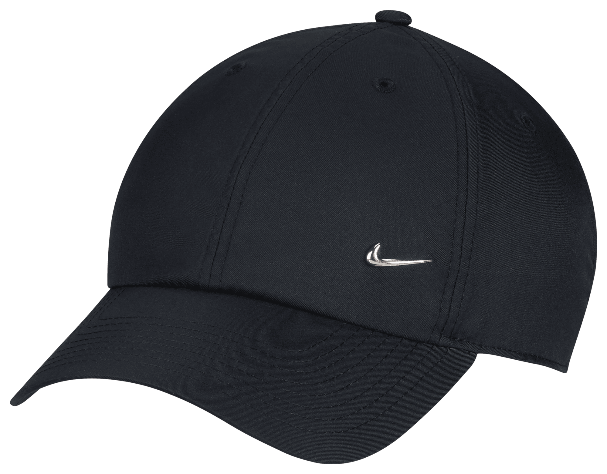 Nike Dri-FIT Club Cap - Black/Metallic Silver - Image 1