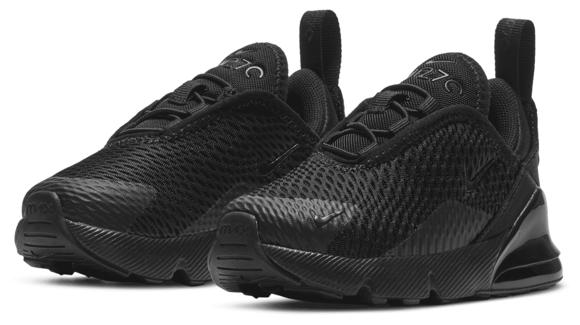 Nike Air Max 270 童款 - Black/Black - Image 6