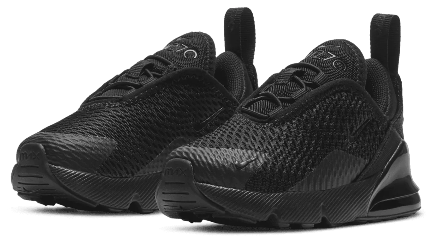 Nike Air Max 270 童款 - Black/Black - Image 6