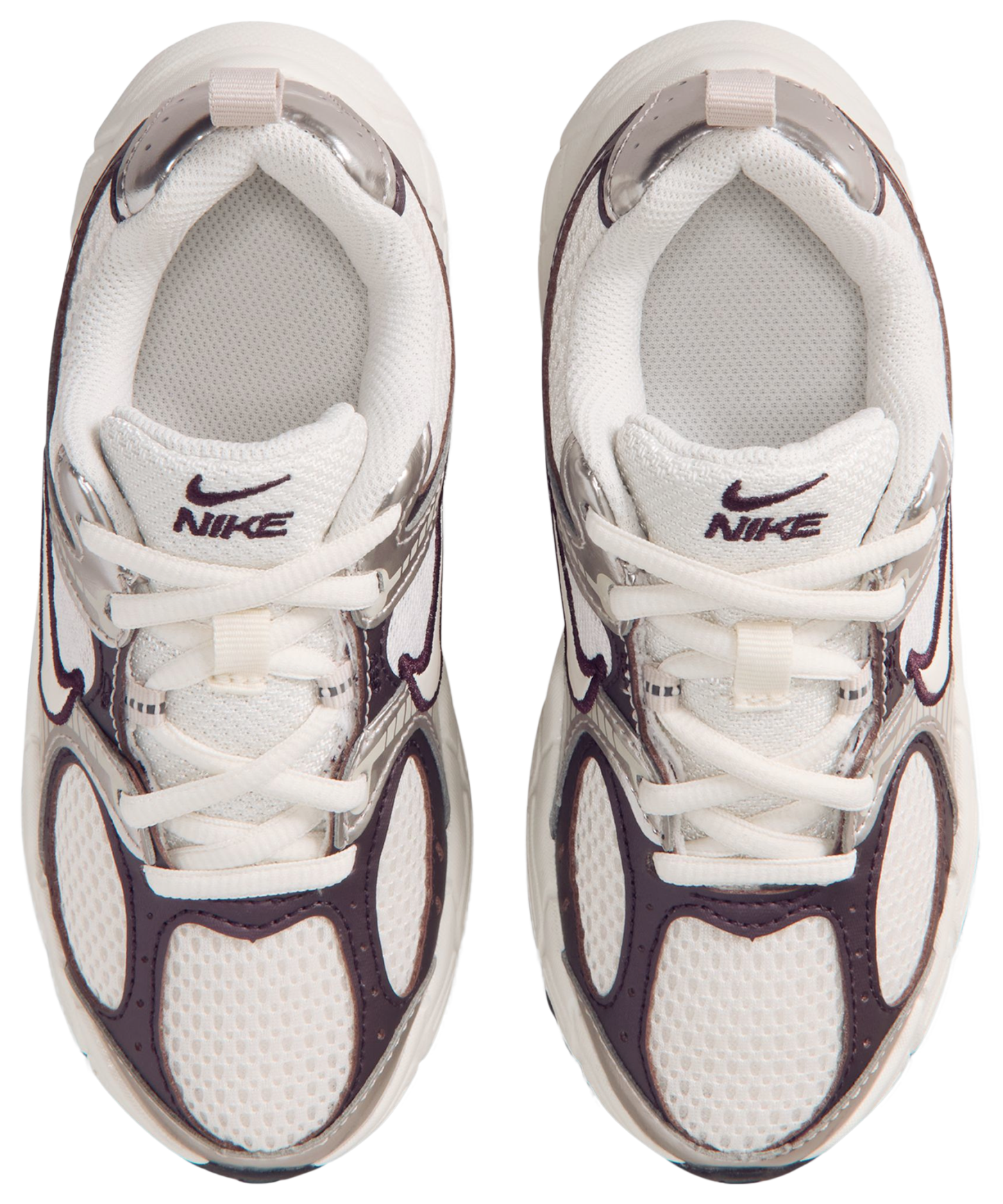 Nike V5 RNR 童款 - White/Silver - Image 4