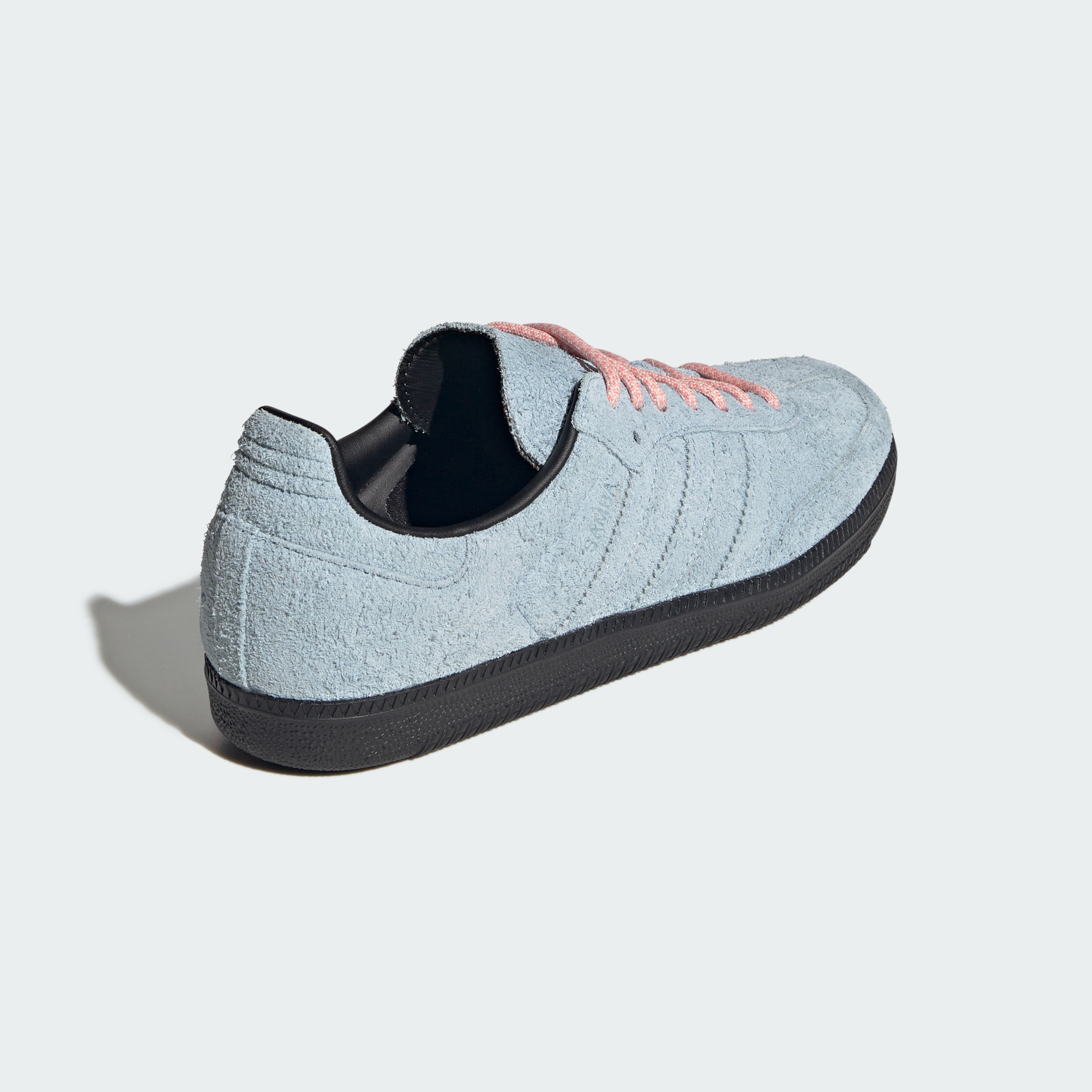 adidas SAMBA OG SHOES - Clear Sky / Semi Frozen Turbo / Core Black - View 6