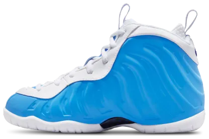 Nike Little Posite Pro 童款 - University Blue/White/Midnight Navy - Image 2
