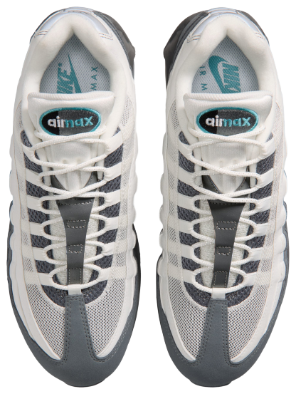 Nike Air Max 95 Big Bubble - Summit White/Dusty Cactus/Smoke Grey - Image 4
