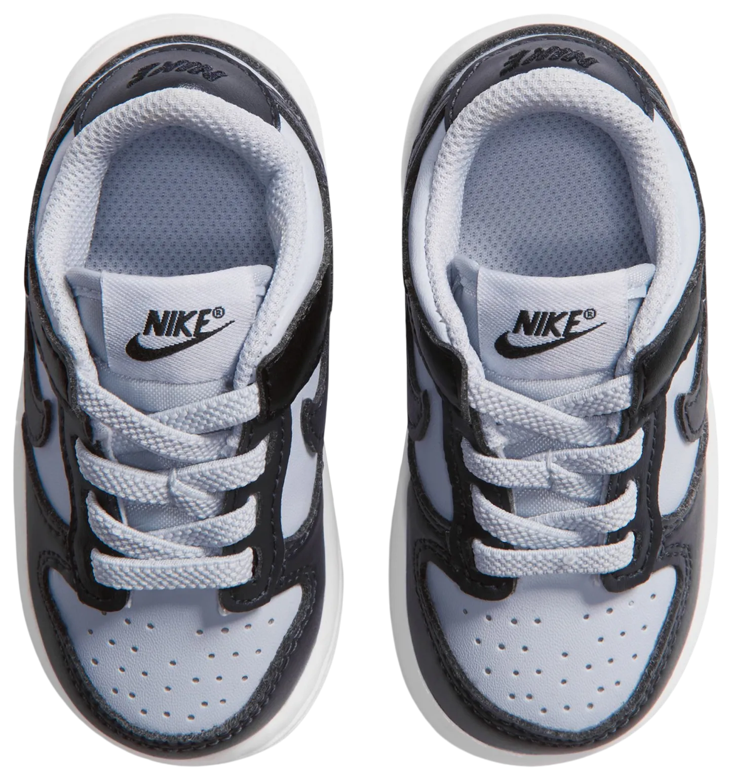Nike Dunk Low 童款 - White/Grey - Image 4